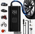 Portable cordless tyre inflator